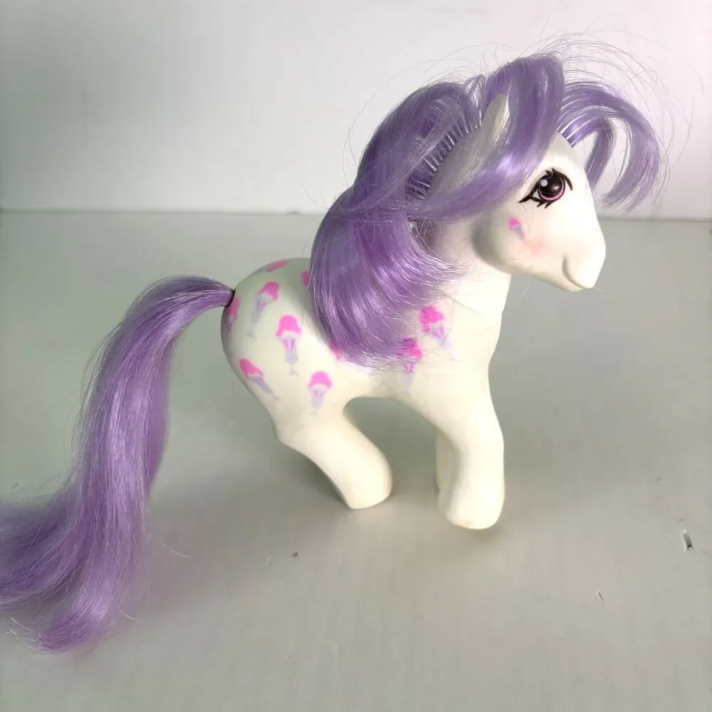 My Little Pony MLP G1 Scoops 1987 TAF Twice as Fancy Hong Kong Hasbro Vintage